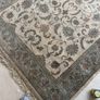 Baroque Wool Rug mix of colours gold/forest green & rust colours Image 2