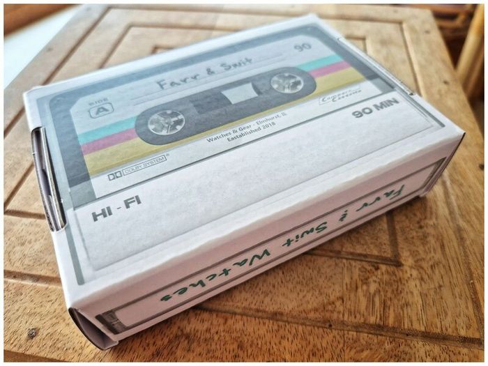 Farr & Swit Retro Mixed Tape watch
