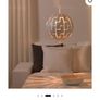 Light Shade -IKEA PS 2014 Pendant lamp, white/silver-colour, 35 cm Image 3