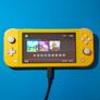 Yellow Switch Lite with Box (Modded) Image 3