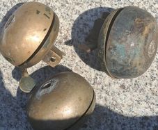 brass bicycle bells