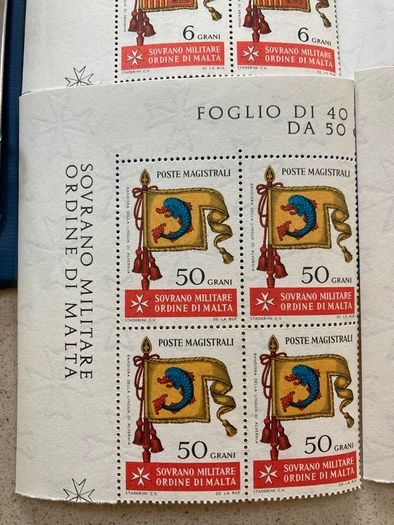 Malta 1967 stamps Full Set Block of 4 Lot