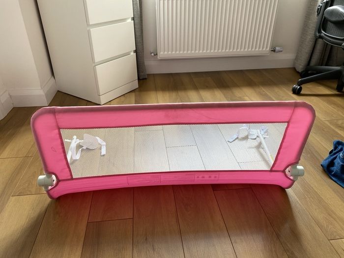 Pink bed rail