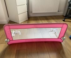 Pink bed rail