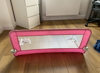 Pink bed rail