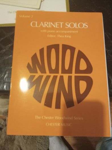 Clarinet music books