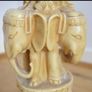 Vintage Asian dragon side table Image 5