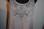 Next beige sleveless top size UK14 EU42 Postage included