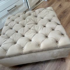 Ottoman - Cream / Tan