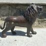 Superb Pair of 19th Century Chinese Antique Bronze Figurines depicting Lions Image 9