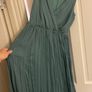 Brand new principles dusky sage green below knee chiffon dress - size 12 Image 2
