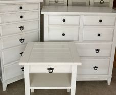 Laura Ashley Dorset 3-piece bedroom furniture set - white
