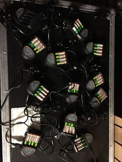 8 GP Rechargeable Battery Packs with 44 NIMH 2600mAh Rechargeable Batteries