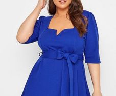 Yours Clothing Cobalt Blue Top. Size 14. New