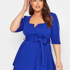 Yours Clothing Cobalt Blue Top. Size 14. New