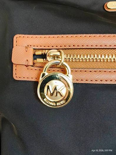 Michael Kors Bedford Large Nylon Hobo Bag