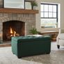 Elegance Storage Ottoman Boucle Upholstery Image 5