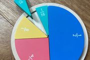 Wooden Fraction Board