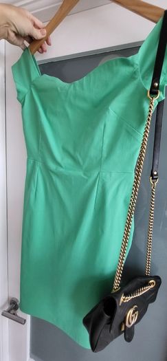 VESPER green bodycon dress Sz 12UK - Bnwt Rrp 70 Euro