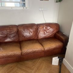 leather sofa