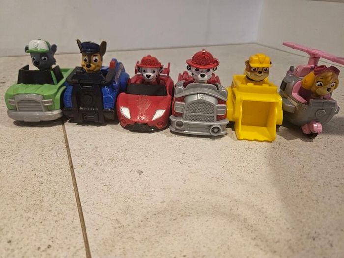 Selection of paw patrol toys