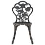 3 Piece Bistro Set Cast Aluminium Image 3
