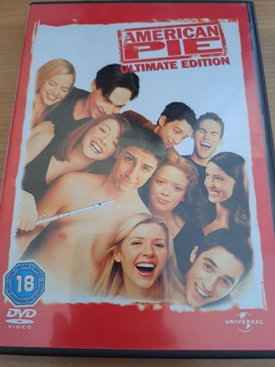 American Pie movie DVDs.