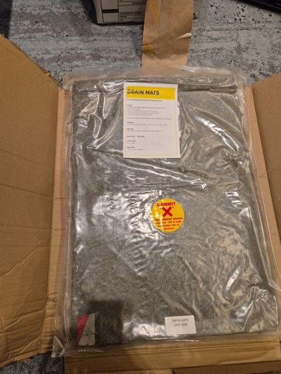 Dammit 'X' Emergency Drain Mat (Anti-Freeze Grade) NEW