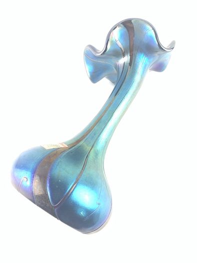 Rare Mid Century Joska Studio design glass vase