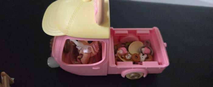 sylvanian families donut cart