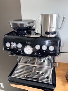Sage Barista Express Coffee Machine + Accessories & Knock Box bought separately
