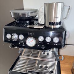 Sage Barista Express Coffee Machine + Accessories & Knock Box bought separately