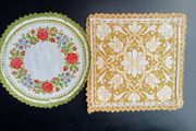 Embroidered Table Doilies  4 euro each