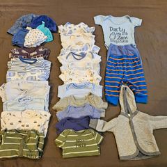 Newborn baby boy bundle 0-3 and 3-6 months