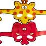 144 Packs - Kids Fun Party Animal Masks - Job Lot! Image 4