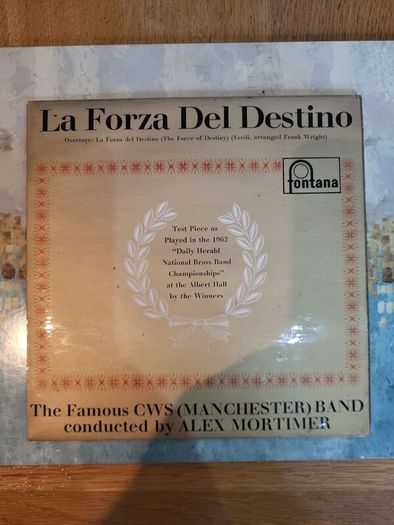 La Forza Del Destino extended play 45 record Fontana TE 17419