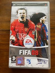 psp game: FIFA 08 - game tested