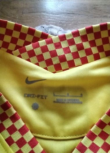 retro Liverpool Jersey and shorts