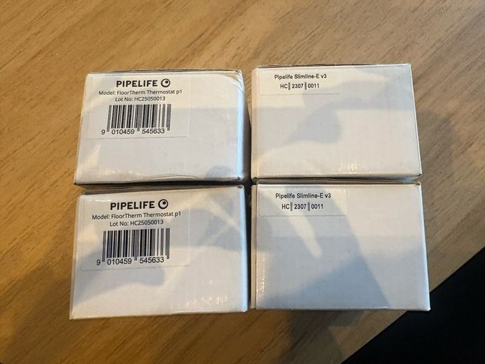 Pipelife heating stats x 4