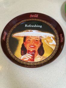 Coca Cola Metal Tray