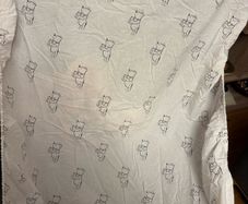 Winnie the Pooh cotbed sheet