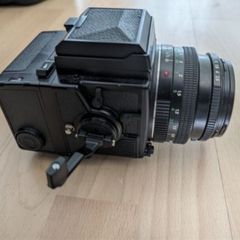 ZENZA BRONICA ETRSi 6X4.5 Medium Format Film Camera with lens PE F2.8 F 75mm , Excellent condition and working order