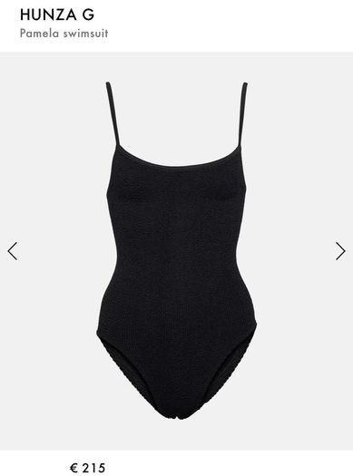 Hunza G swimsuit