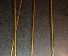 Large brass fireplace accessories