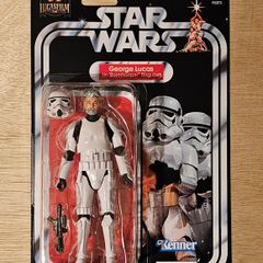 Star Wars George Lucas Stormtrooper Disguise Exclusive 6" Scale Black Series New & Unopened