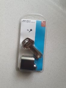 5 keys Door cylinder ASSA Abloy original 1301x1