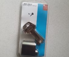 5 keys Door cylinder ASSA Abloy original 1301x1