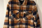 Zara Plaid Plush Jacket