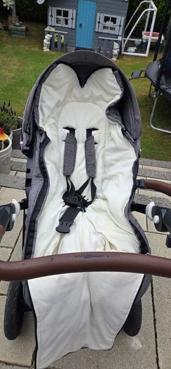 BUNDLE  Stokke pram, next to me cot and Nuna leaf grow  (excellent condition)