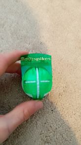 Softspikes golf ball marker